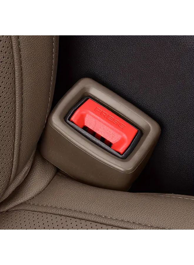 2 Pcs EVA Seat Belt Socket Protector Red Scratch And Crash Resistant Sheath For All Vehicles Christmas Gift To Keep Car Interior Clean Safe - Image 3