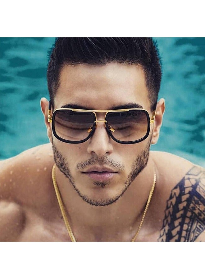 Metal Sunglasses Vinted Outdoor Sunglasses UV 400 Protection Unisex Driving Travel Sunglasses Full Rim - Image 1