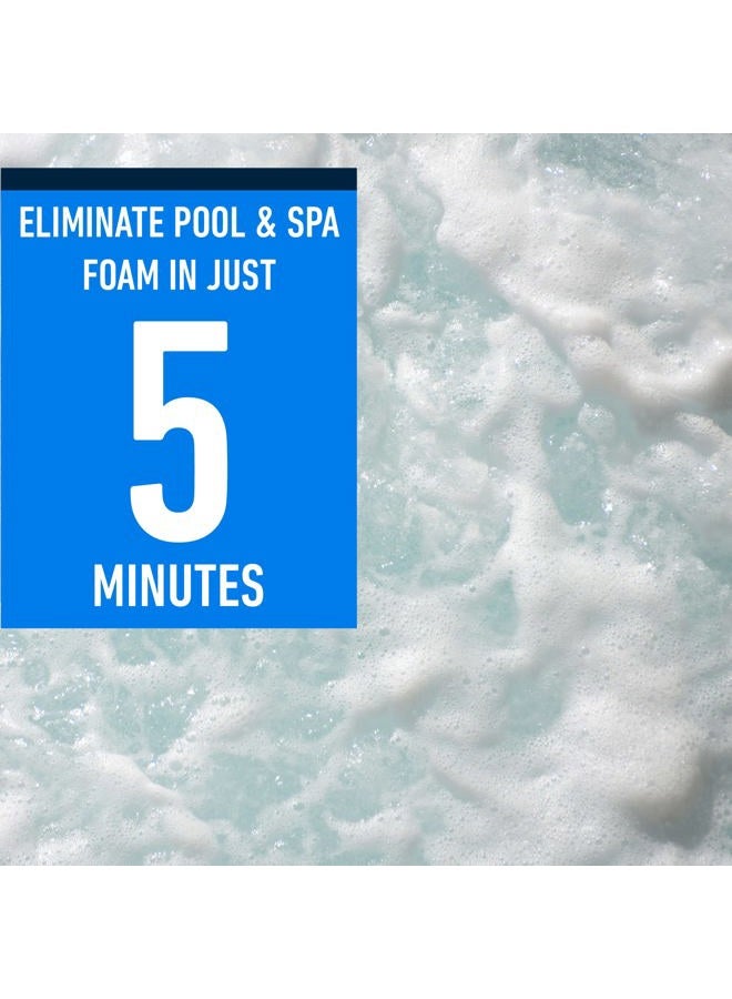 Essential Values Hot Tub, Pool & Spa Defoamer (1 Gallon / 128oz) – Quickly Removes Foam Without The Use of Harsh Hot Tub Chemicals, Eco-Friendly & Safe with Silicone Emulsion Formula. Get the foam down - Image 2