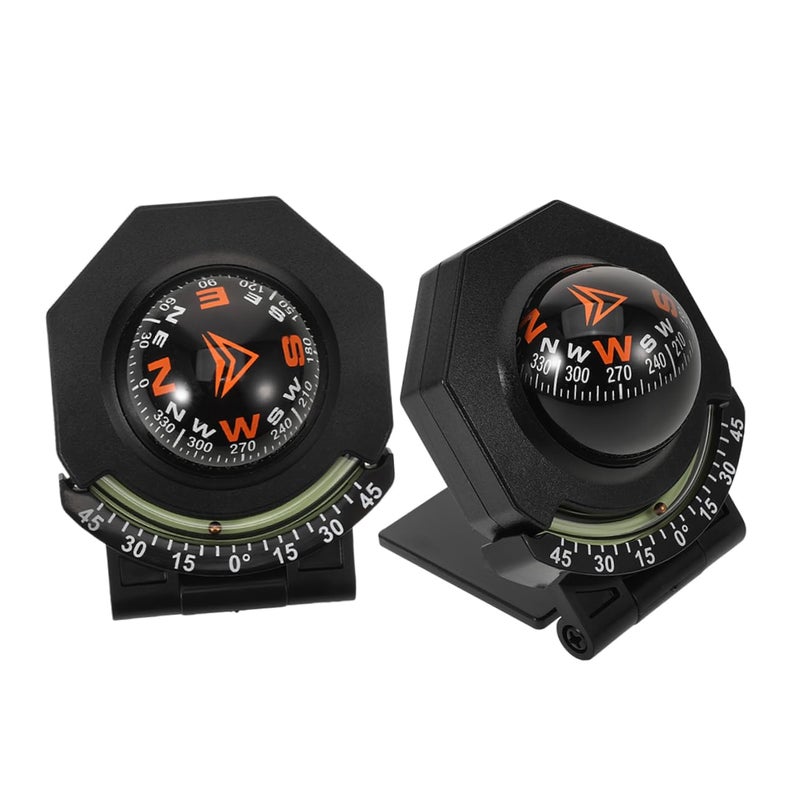 Universal Dashboard Compass For Car Motorcycle Boat And Hiking 1 Piece - Image 2