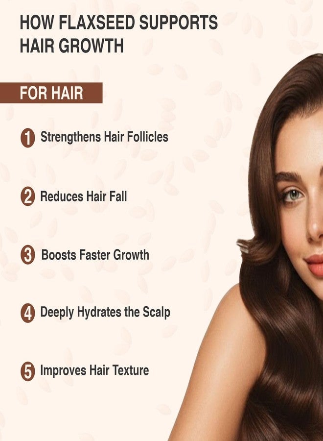 Twasa Flaxseed Gel for Hair & Skin (300 ml) | Frizz Control, Smooth Hair, Strengthens Hair, Moisture Rich & Hydrated Skin - Image 4