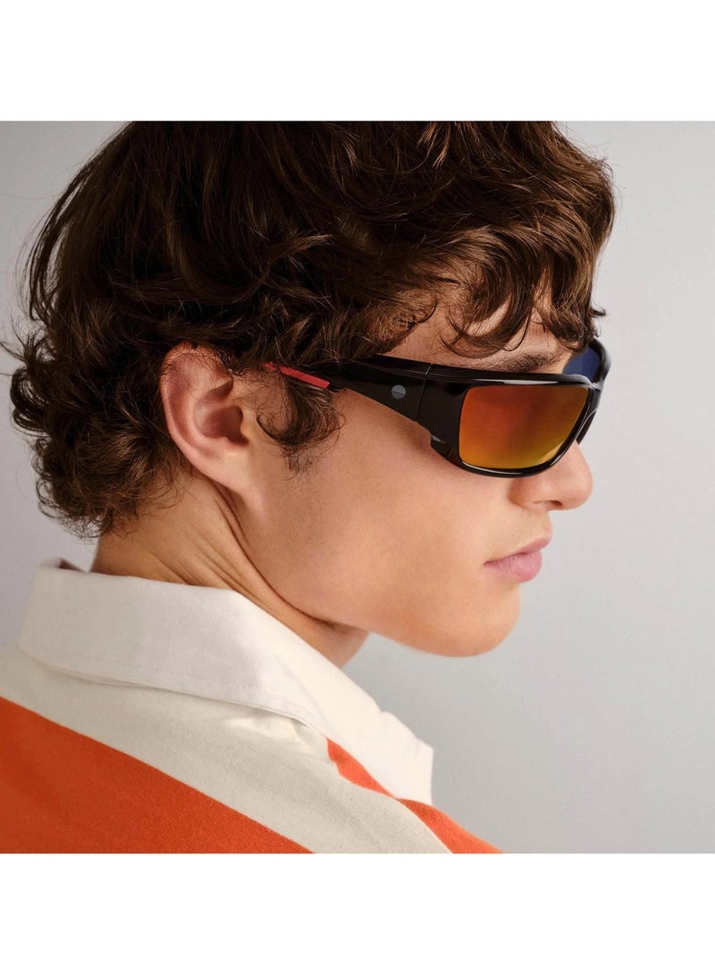 Solarized SLEEK RACER Sports Sunglasses for Men & Women – Polarized UV Protection, Lightweight Wraparound Frame, Stylish Cycling & Running Eyewear – Black/Red - Image 5