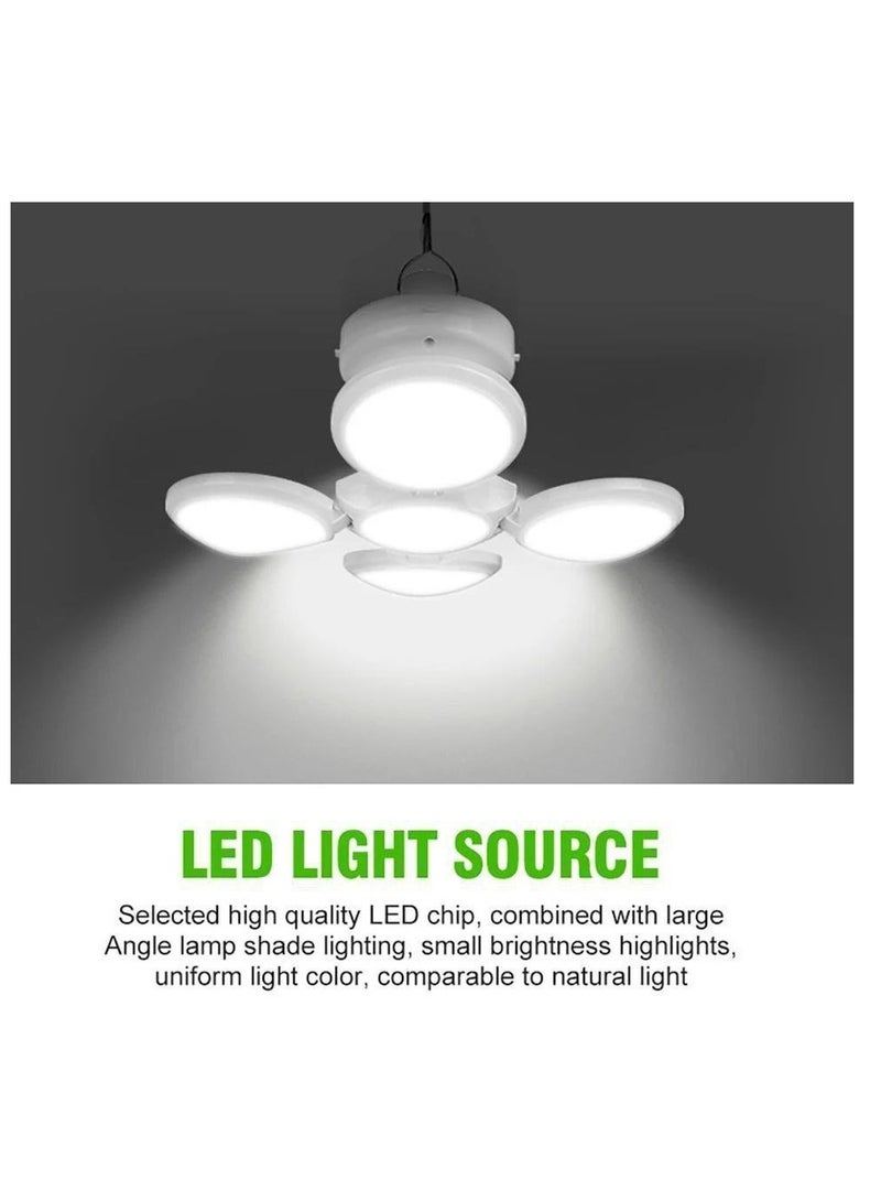 Ball-shaped LED flashlight, with 5 separate lights, strong light, with USB charger - Image 5