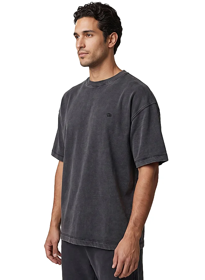 F5 OVERSIZED TEE - ACID WASH SHORT SLEEVE T-SHIRT