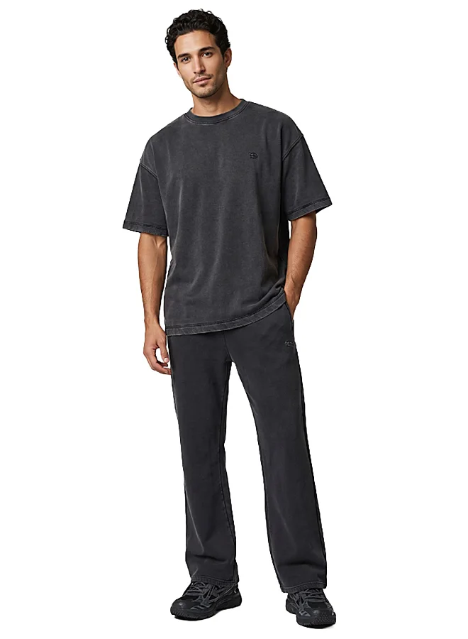 F5 OVERSIZED TEE - ACID WASH SHORT SLEEVE T-SHIRT