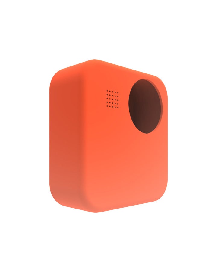 Generic Gopro MAX Camera Silicone Protective Cover Sliding Hanging Protective Cover Gopro Panoramic Accessories Lens Protective Cover Factory-Color:Orange  - Image 1