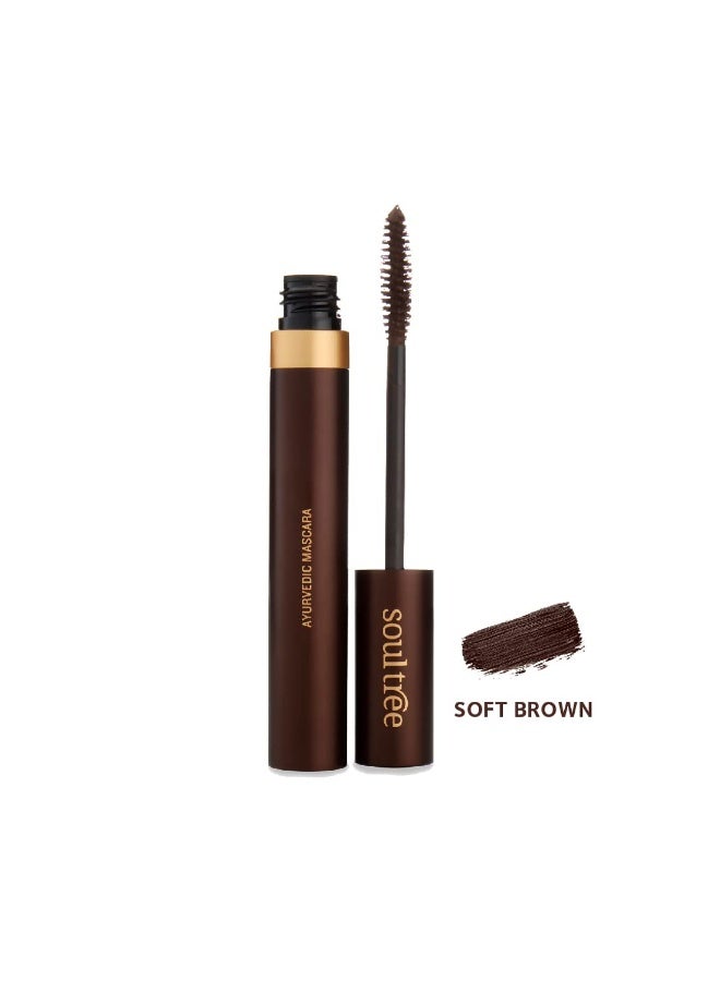 سول تري ماسكارا SoulTree الأيورفيدية - بني | تركيبة أيورفيدية، خفيفة الوزن، تُقوّي الرموش وتُعزز نموها - 6 غرام - Image 4