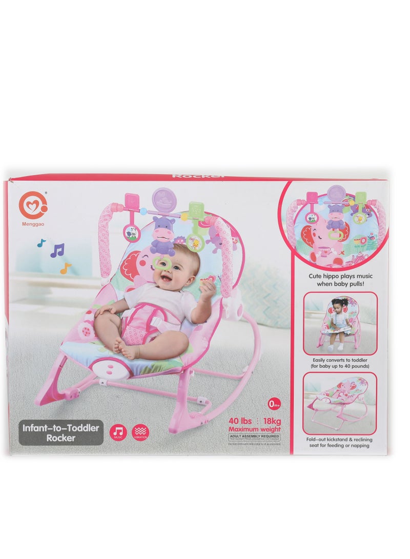 Infant To Toddler Rocker With Music - Image 1