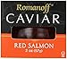 Romanoff Caviar Red Salmon 2 Ounce Jar - Image 2