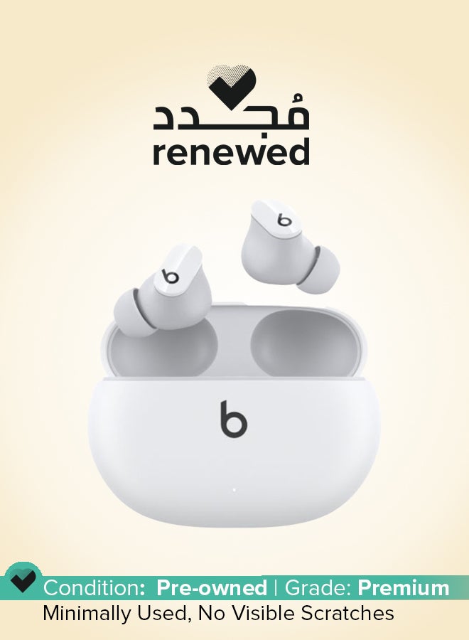beats Renewed - Beats Studio Buds True Wireless Noise Cancelling Earphones white - Image 1