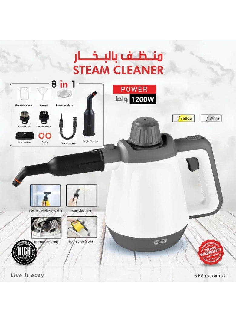 LC Multi Purpose Handheld Steam Cleaner Powerful Portable and Chemical Free Cleaning Solution - Image 2