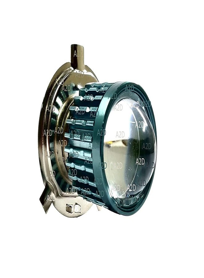 A2D? 8313 12V / Led Full Cobe H4 / HS1 Bike LED Headlight Bulb Replacement Yellow-White for Yamaha Enticer 125 - Image 2