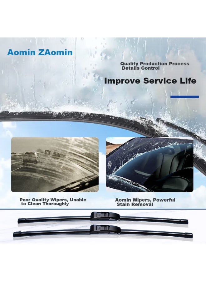 Aoming Boneless Wiper Blade, For Saic General Wuling Rongguang, Windshield Wiper, Original A-grade Rubber Strip - Image 5