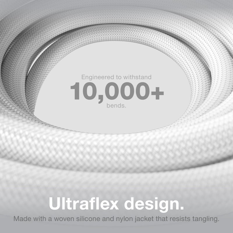 NOCO XGrid XC1: 240W USB-C to USB-C Cable â€“ Type C Fast Charging Cord, USB-IF Certified, Smart E-Marker Chip, 480Mbps Data, UltraFlex Braided Nylon + Silicone Jacket, 3-Foot Durable Design - Image 5