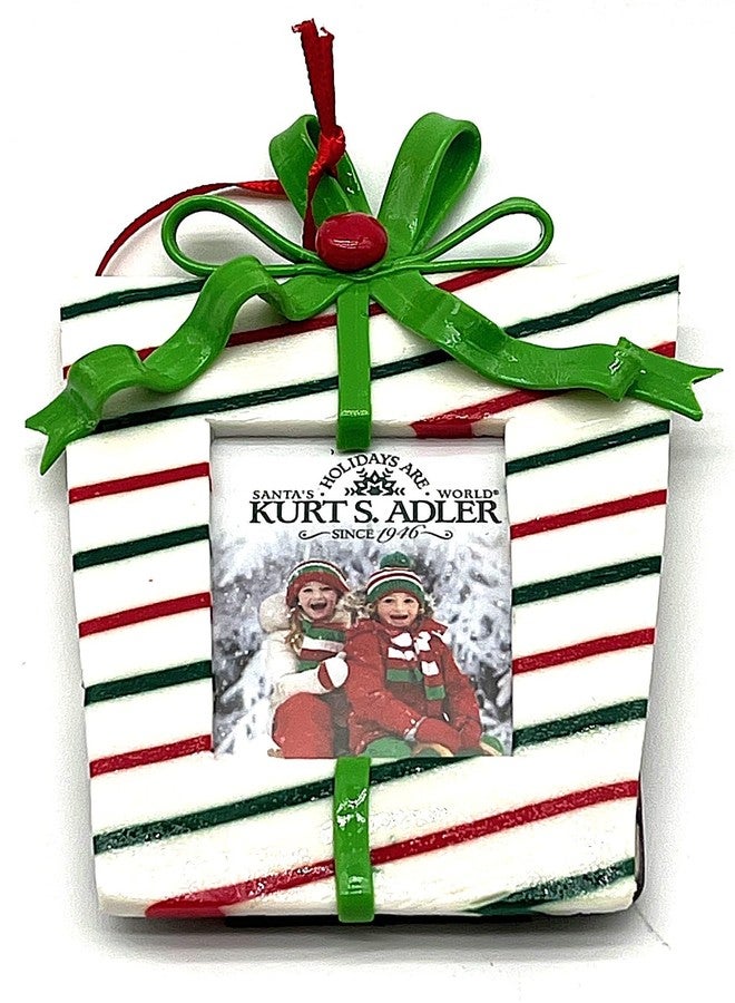 Kurt S. Adler إنستيكو 11231231 1111، 4.4 بوصة، أحمر أخضر أبيض - Image 4