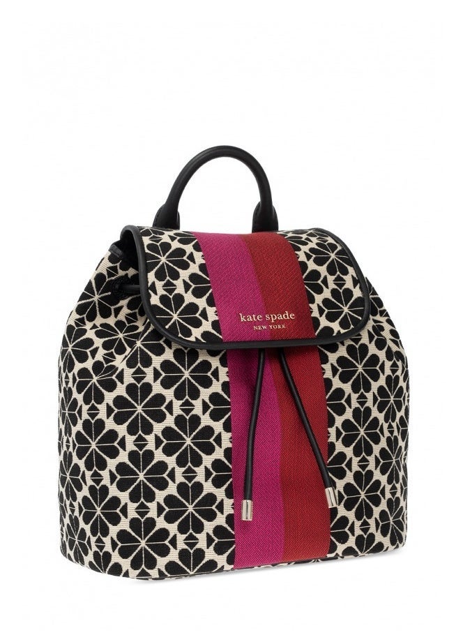 Kate Spade Kate Spade Spade Flower Jacquard Hearts Medium Flap Backpack - Image 2