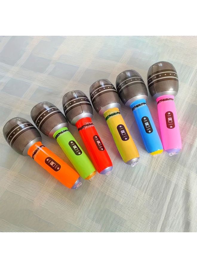 7 Color Mixing Inflatable Microphone Props For Party Decorations And Events - Image 1
