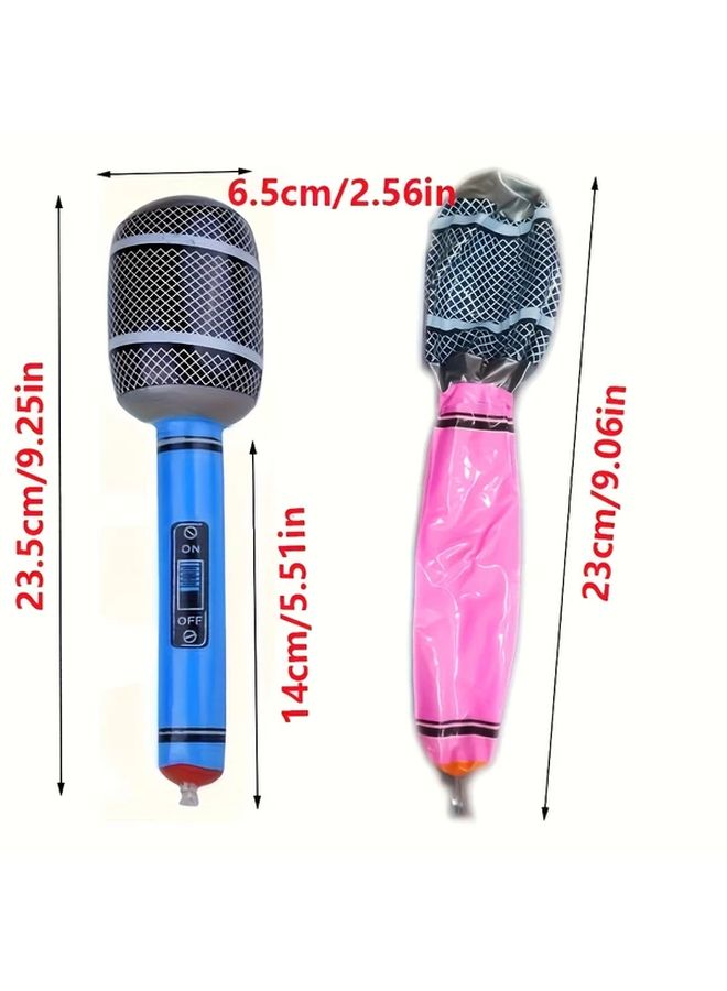 7 Color Mixing Inflatable Microphone Props For Party Decorations And Events - Image 3