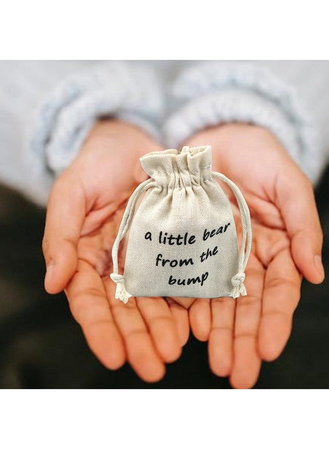 LUOKIFUR Pocket Bear ''Crash'' Gifts Pregnancy Announcements New Grandparents Gifts Baby Keepsake Gifts (Bump) - Image 5