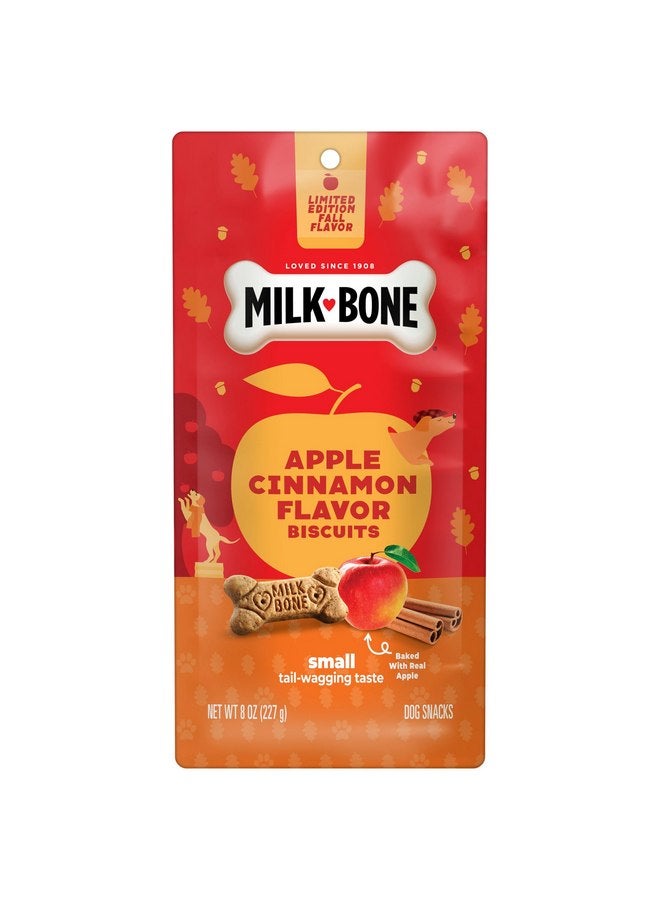ميلك-بون بسكويت للكلاب بنكهة التفاح والقرفة من Milk-Bone إصدار محدود، 8 أونصة - Image 1