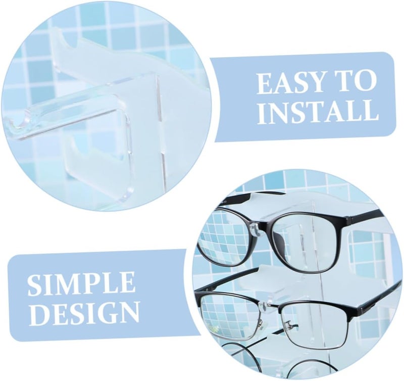 Ciieeo Acrylic Sunglasses Display Stand Rack Tabletop Eyeglasses Holder Organizer for Retail Store Fixtures - Image 5