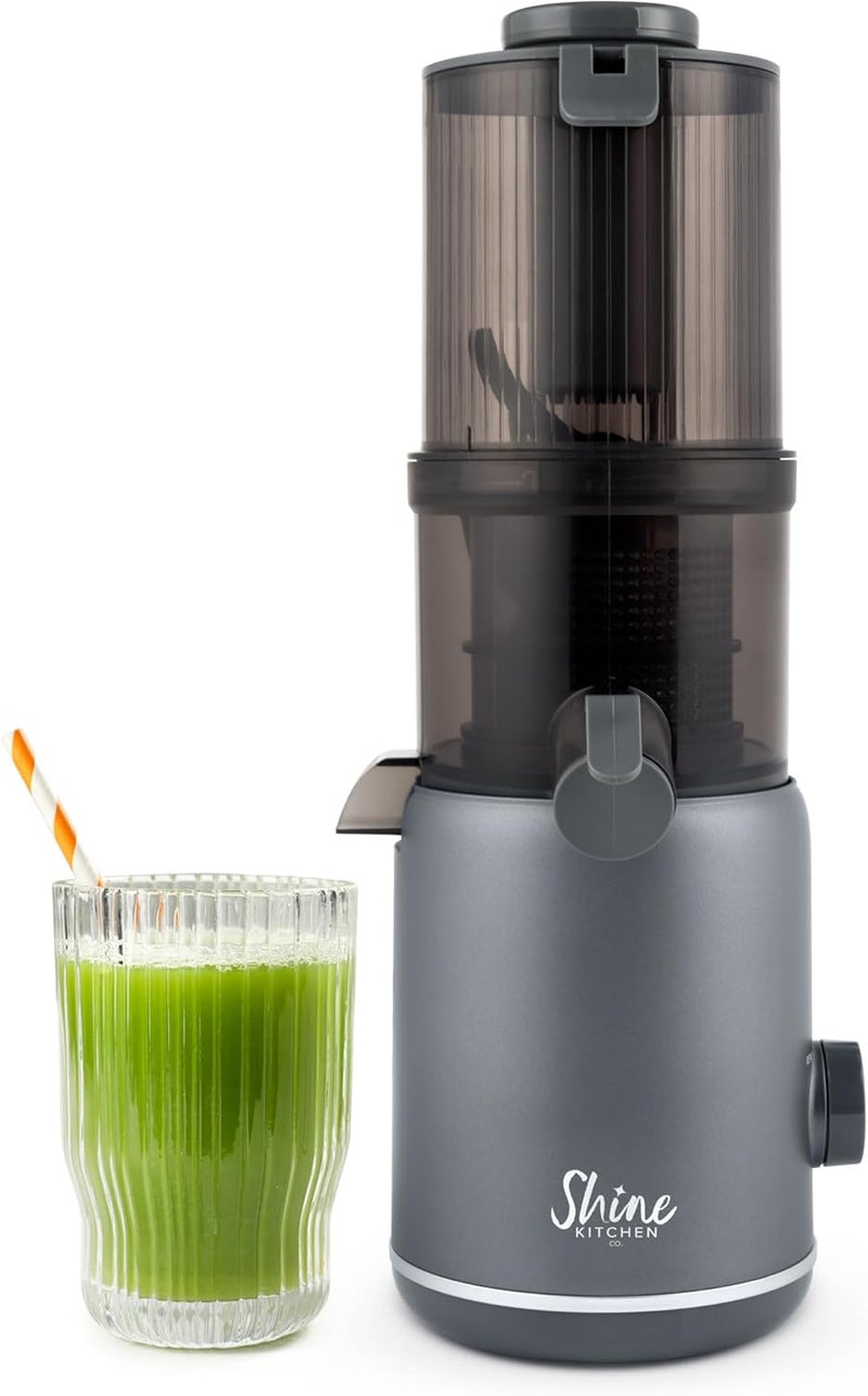 Tribest Shine MultiBatch Compact Cold Press Juicer SMB1 HandsFree Hopper Continuous Feed Portable  - Image 1