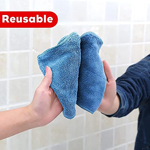 Four Season Microfiber Towels for Cars - 16x16 inch Lint Free Car Microfiber Towel - 4 Pack - 380gsm Microfiber Detailing Towels - Image 4