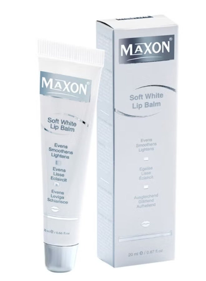 بلسم شفاه أبيض ناعم 20 مل