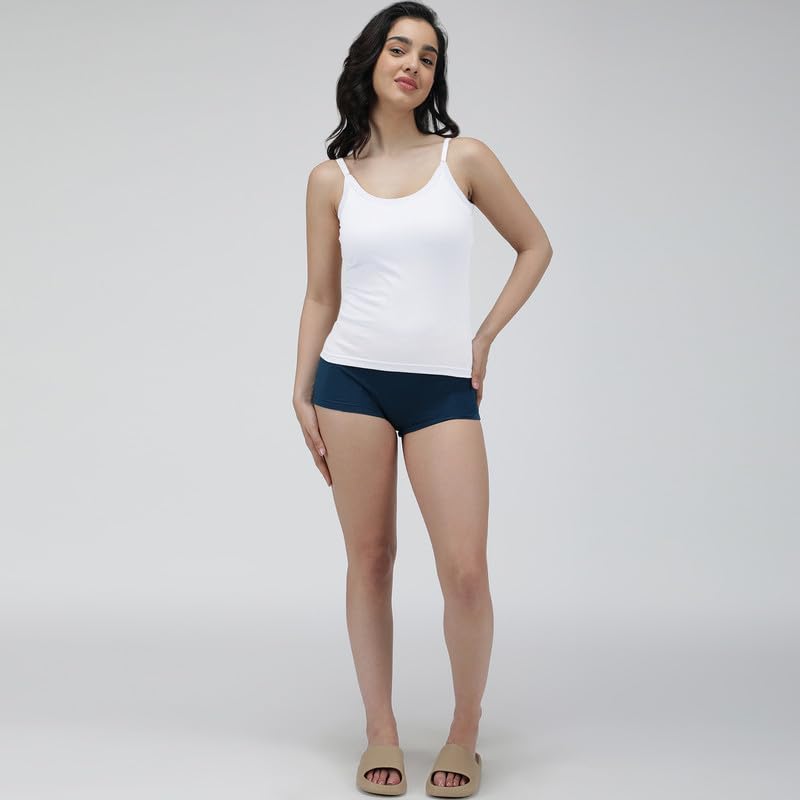 Amul Comfy Adjustable Slips (L.Col)| White | Pack of 3|Combo. - Image 5