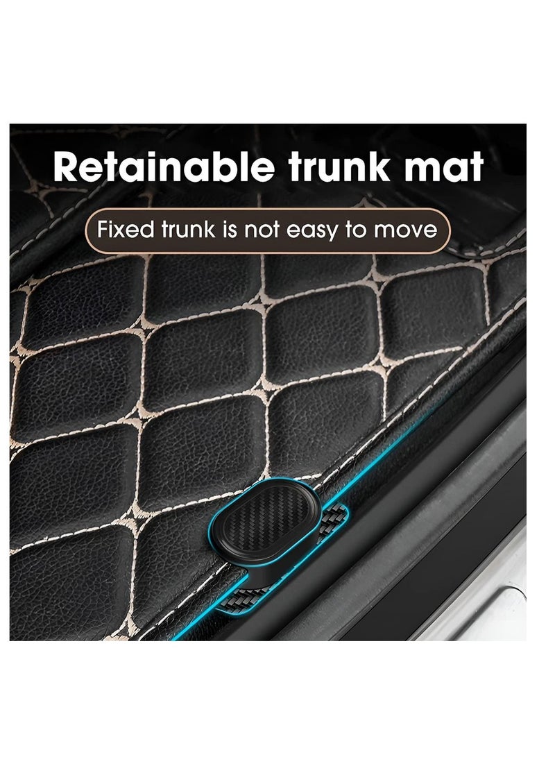 Excefore Multipurpose Car Mat Fixing Buckles, 10 Pcs Self-Adhesive Car Foot Pad Fixed Sticker, Universal Auto Carpet Fixing Grips Clamps Anti-Slip Clip, Car Floor Mats Hook Retainer Accessories  - Image 3