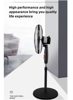 WINNINGSTAR 4 Speed 16 inches Pedestal Stand Fan Black  - Image 2