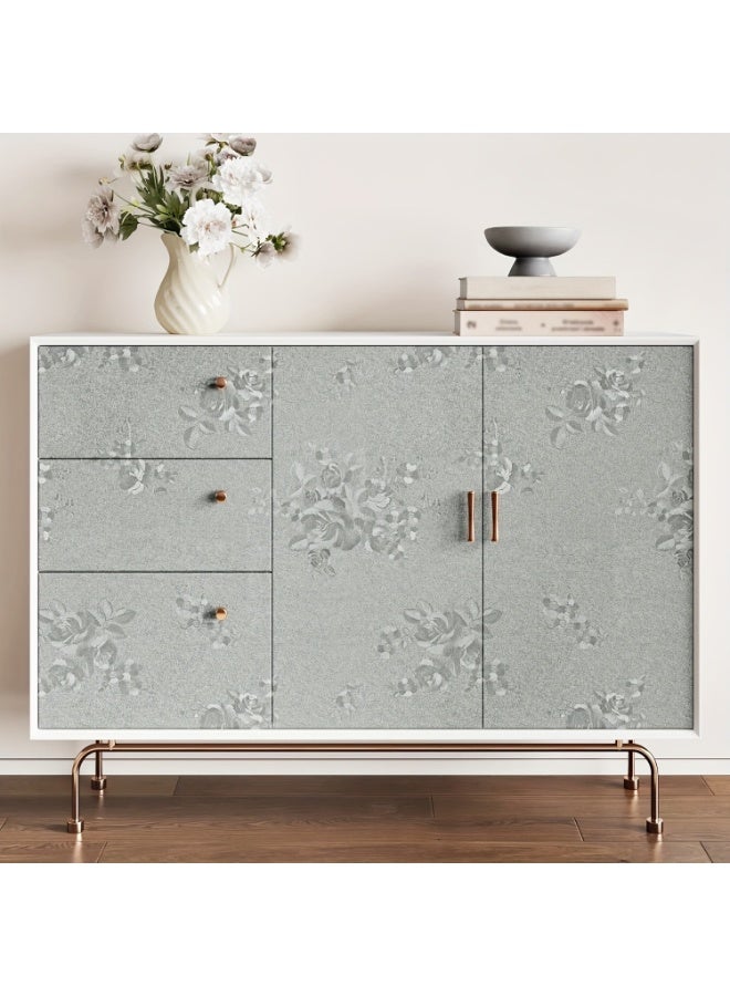 ورق حائط زهري منقوش ذاتي اللصق | مقاوم للماء وقابل للإزالة | تجميل المنزل - Image 2