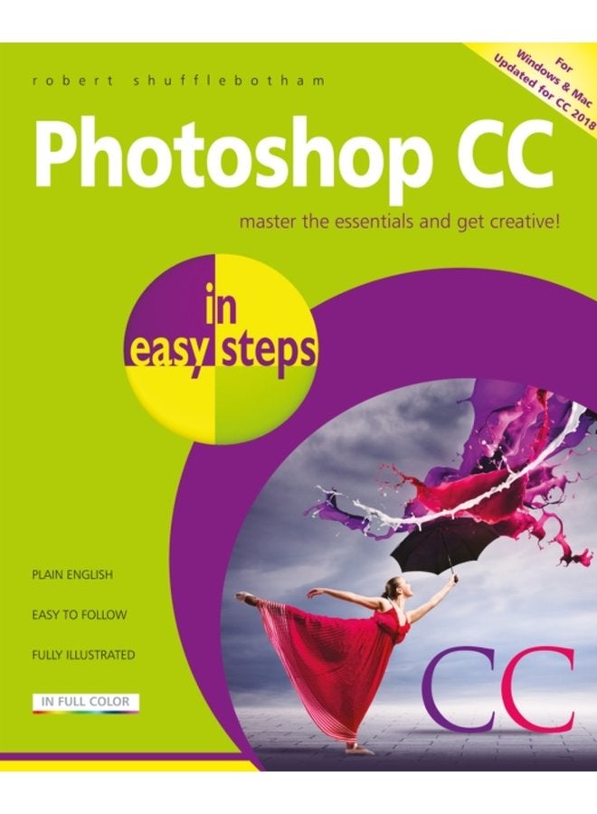 Photoshop CC in easy steps Updated for Photoshop CC 2018 - Paperback