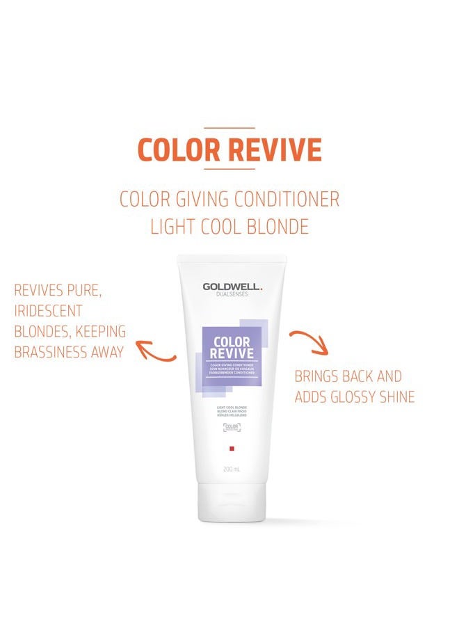 Goldwell Dualsenses Color Revive Color Conditioner Icy Blonde 200ml - Image 2