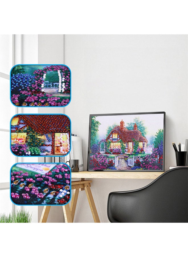 لوحة تطريز بخرز لامع 5D متعدد الألوان 30x40سم - Image 3