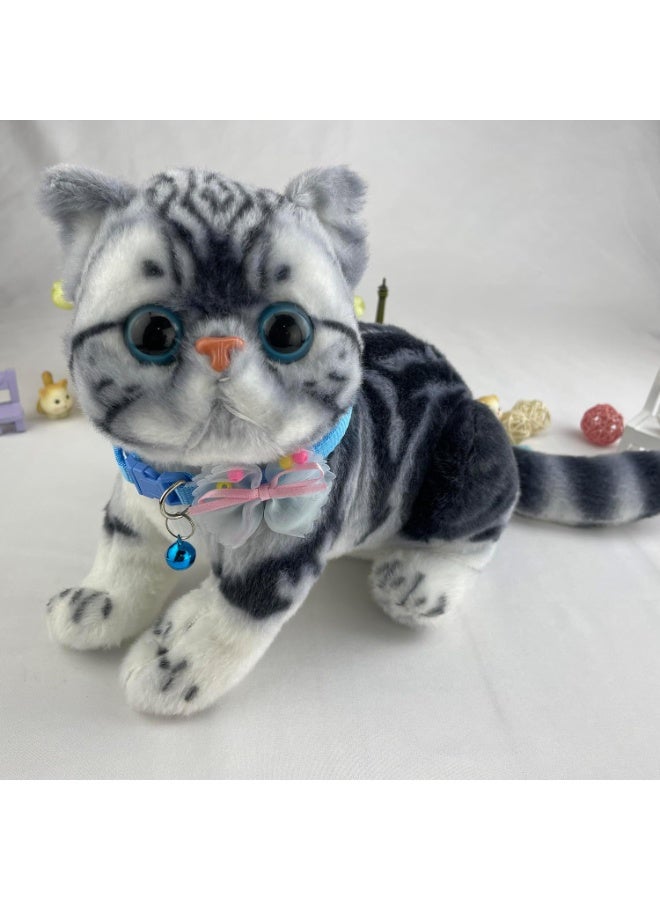 Loquat Blue XS Dog Collar with Bell, Cat Collar with Bow Tie,Puppy Collar Girls Adjustable for XXS Xs Small Pet Kitten Dogs Animal Litter Tiny - Image 3
