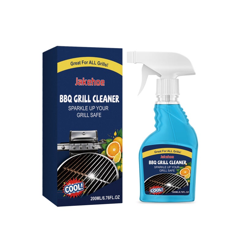 Jakehoe Bbq Grill Cleaner Dissolves And Cleans Oil Stains On The Grill Surface, Daily Cleaning Agent - Image 1