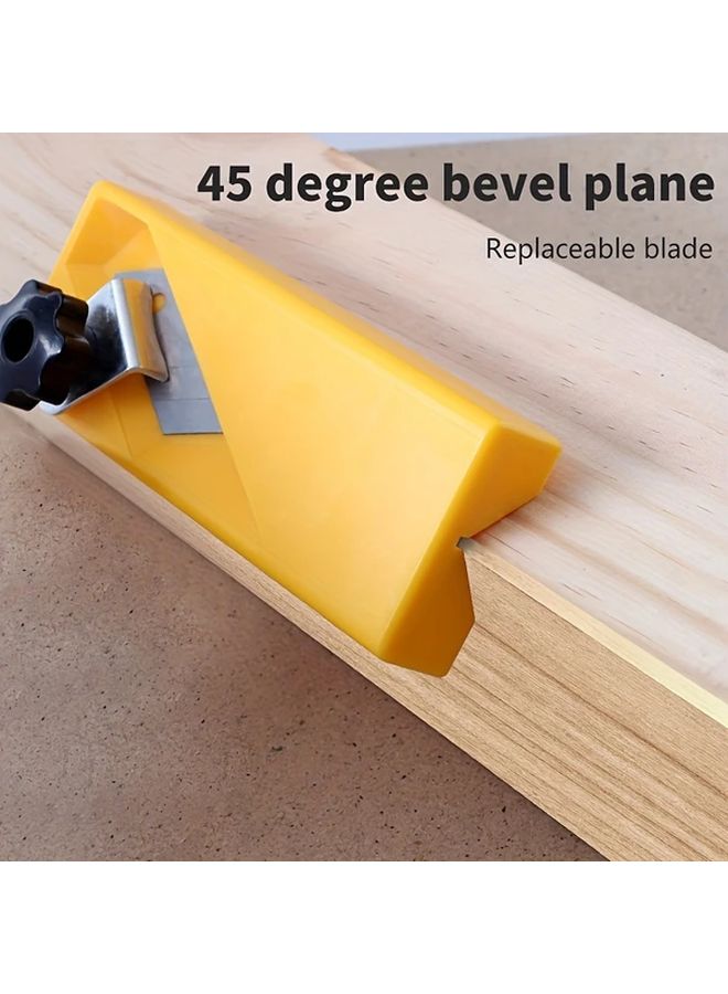 45 Degree Bevel Plane Hand Tool Style A With Replaceable Blade For Chamfering Wood And Gypsum Board - Image 3