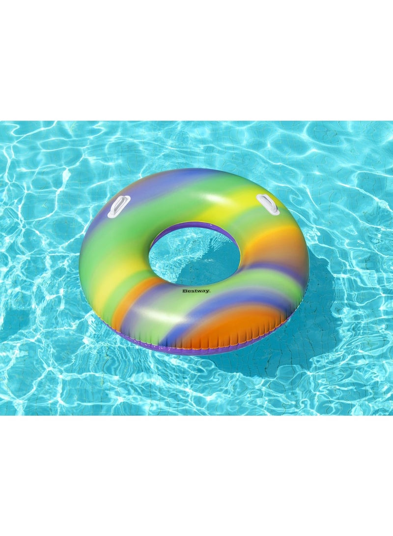 بست واي عوامة سباحة قابلة للنفخ بألوان قوس قزح - Image 2