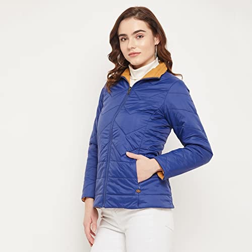 Duke Stardust Women Full Sleeve Jacket (SDZ1961_Denim_M) - Image 2