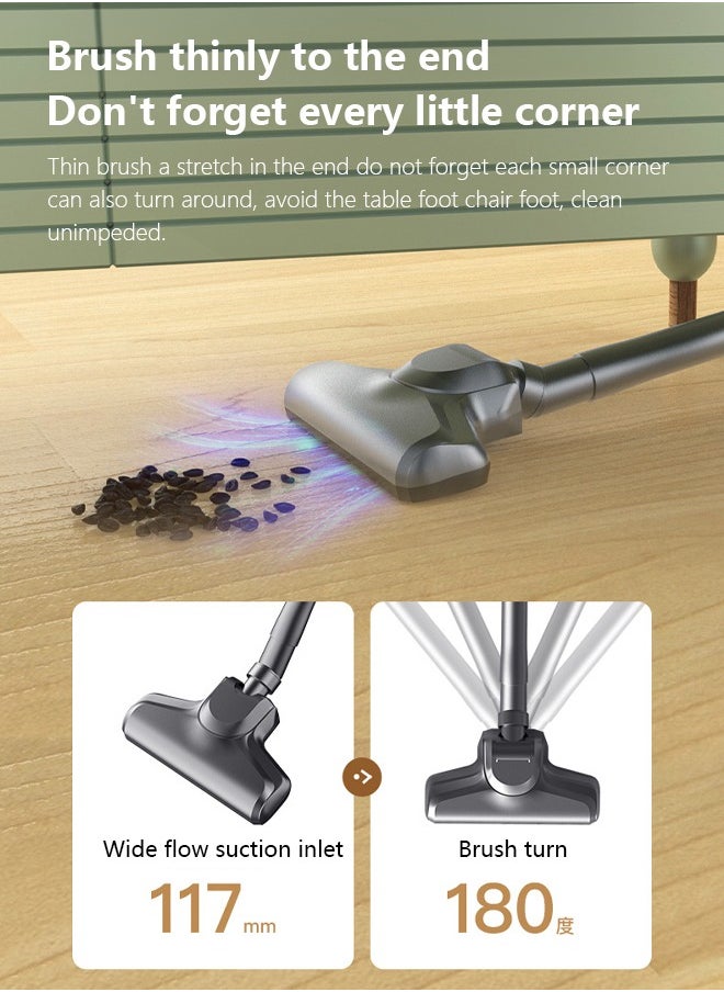 Occuwzz - 2-in-1 Multi-Purpose Vacuum Cleaner for Carpets, Hard Floors and Stairs - Image 1