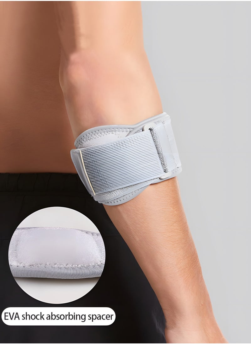 GROIC - Tennis Elbow Braces for Tendonitis and Tennis Elbow,Golfers Elbow Forearm Brace Straps and Compression Pad,Wraps Tennis Elbow Support Band Relief,Counterforce Brace for Forearm Support - Image 1