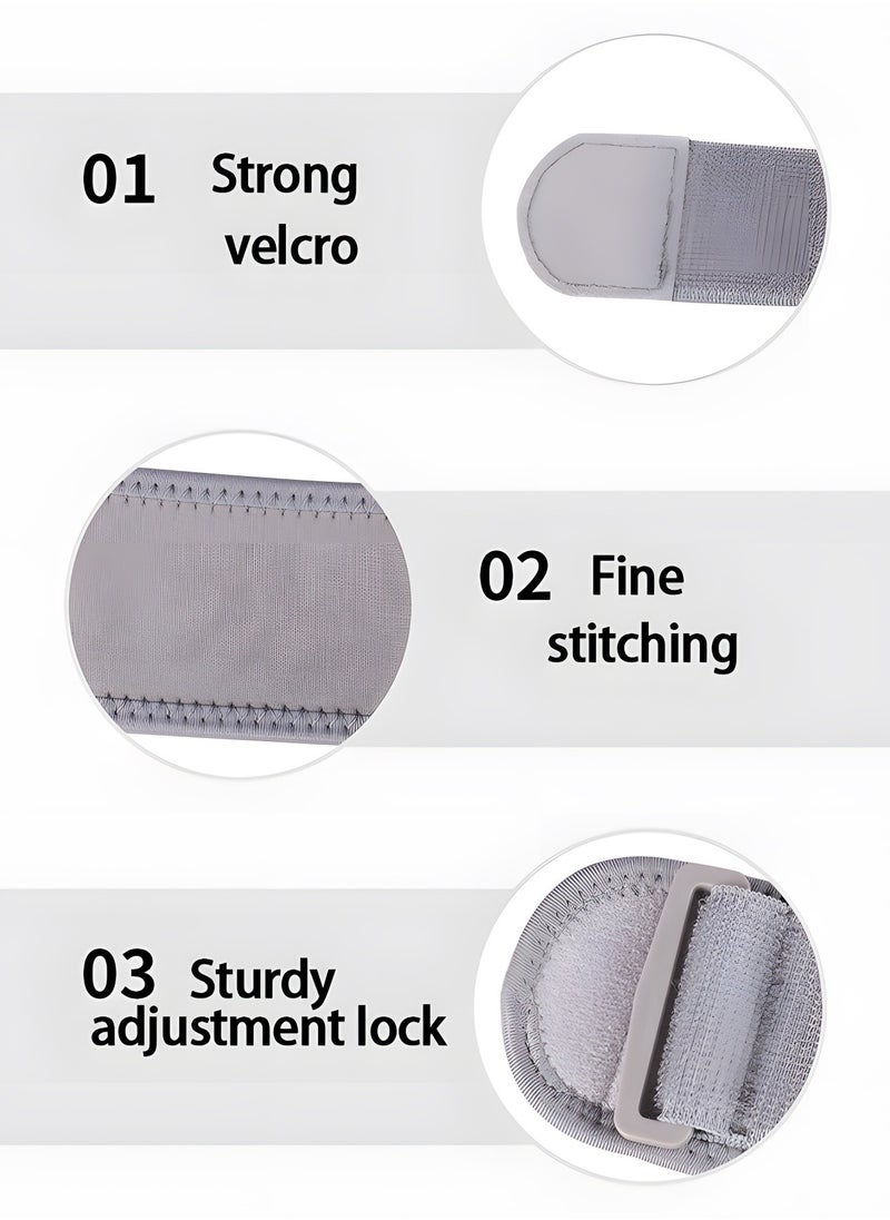 GROIC - Tennis Elbow Braces for Tendonitis and Tennis Elbow,Golfers Elbow Forearm Brace Straps and Compression Pad,Wraps Tennis Elbow Support Band Relief,Counterforce Brace for Forearm Support - Image 1