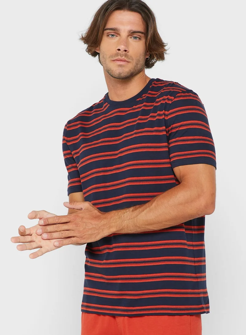 Marks & Spencer Striped Pyjama Set