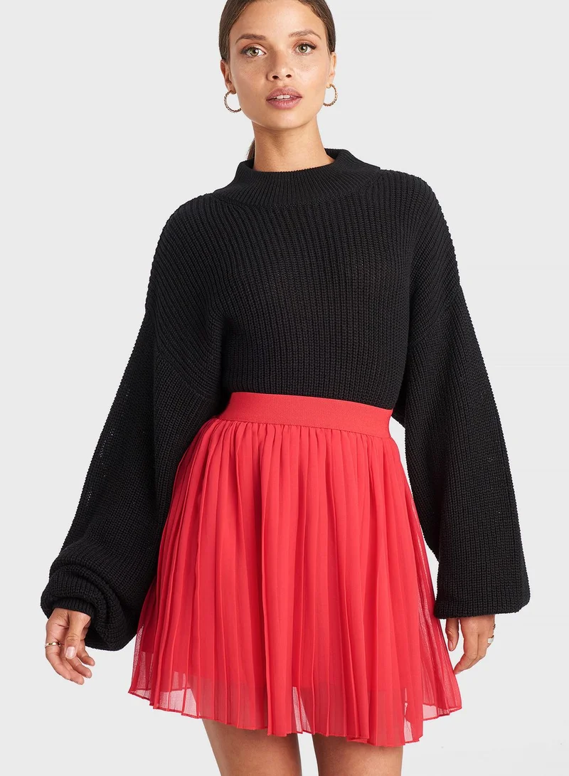 NA-KD Pleated Mini Skirt