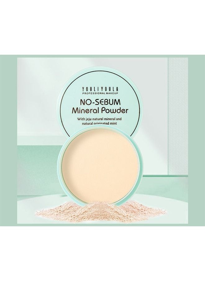 Julystar Long-lasting Oil Control Pressed Powder - Waterproof Matte Finish Flawless Setting Powder Madeup - Cruelty Free Lightweight Minimizes Pores - Fine Lines Face Cosmetic with Natural Look for All Skin  - Image 4