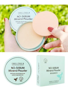 Julystar Long-lasting Oil Control Pressed Powder - Waterproof Matte Finish Flawless Setting Powder Madeup - Cruelty Free Lightweight Minimizes Pores - Fine Lines Face Cosmetic with Natural Look for All Skin  - Image 5