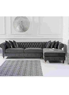 Regal Modern Luxury Fabric Sofa Set 4 SeaterDark Grey 260X90X80 - pzsku/ZB82B13D621FF113DCFD2Z/45/_/1678305032/c4886125-63fa-4c9c-b1c9-e59d756fd869