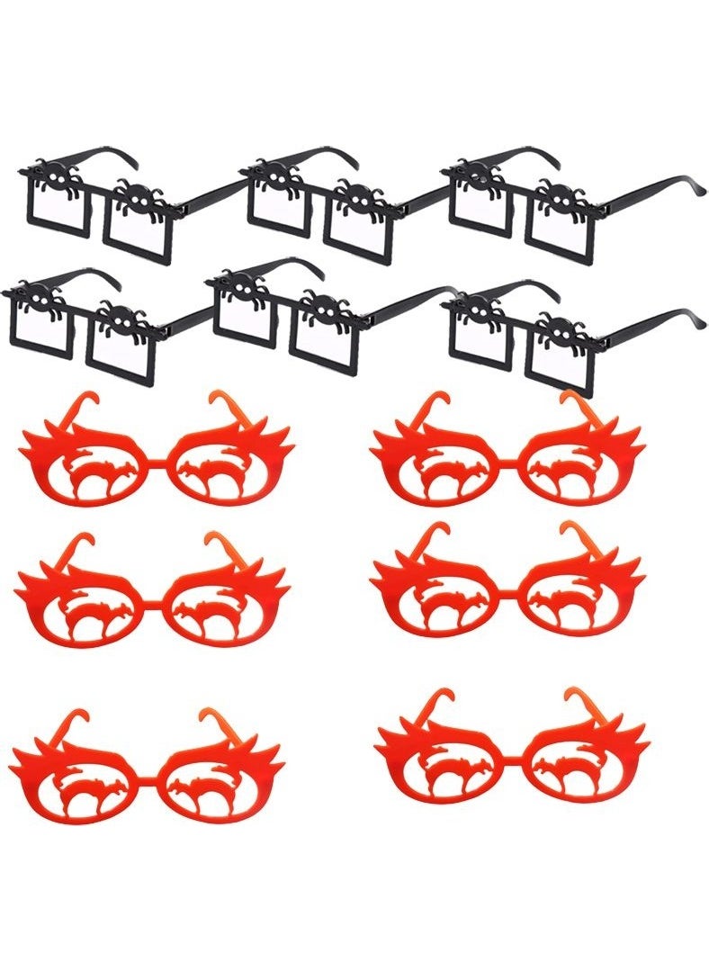 Pandoli - Halloween Glassless Spider and Cat Shaped Glasses 12 Pieces - Image 1