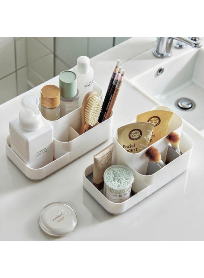 5 Slots Toothbrush and Toothpaste Holder for Bathroom Plastic Storage Organizer for Electric Toothbrush Facial Cleanser Comb Razor - Image 5